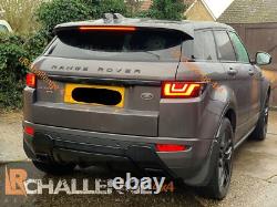 Smoked Upgraded LED Rear lights to Fit Range Rover Evoque 2012 2018