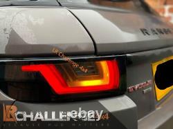 Smoked Upgraded LED Rear lights to Fit Range Rover Evoque 2012 2018