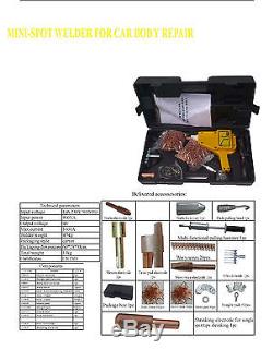 Spot Stud Weld Welder Dent Puller Kit For Car Body Panel 220 V. £219.00 + Vat