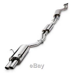 Stainless Decat De Cat Sport Exhaust System For Bmw 3 Series E46 320 325 330 M54