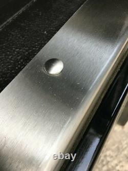 Stainless Front, MIDDLE ROW & Rear carpet retainer trims To Fit Defender 110