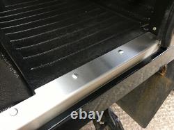 Stainless Front, MIDDLE ROW & Rear carpet retainer trims To Fit Defender 110