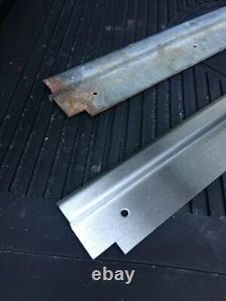 Stainless Front, MIDDLE ROW & Rear carpet retainer trims To Fit Defender 110