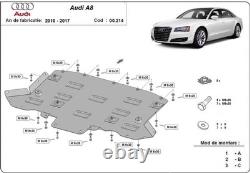 Steel gearbox guard for Audi A8 (2010-2017)