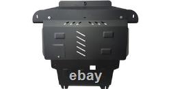 Steel skid plate / sump guard for Ford Fiesta (2008-2016)