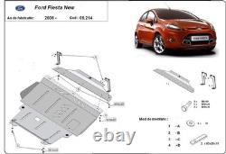 Steel skid plate / sump guard for Ford Fiesta (2008-2016)