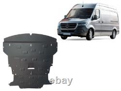 Steel skid plate / sump guard for Mercedes Sprinter-FWD (2018-2025)