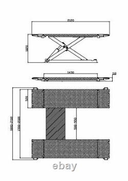 Strongman Clifton Mid Rise Scissor 3T Home Garage Car Lift Workshop Ramp 240v