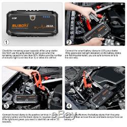 Suaoki U28 2000A Peak Car Jump Starter USB Power Bank Battery Charger Booster UK