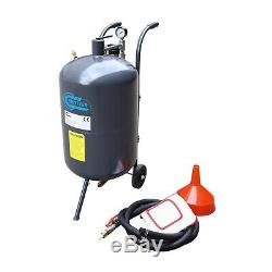 Switzer Portable Sand Blaster 76L 20 Gallon Mobile Sand Bead Blasting Gun Incl