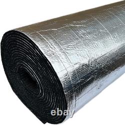 THERMO LINER FOIL FOAM VAN CAMPER INSULATION SOUND PROOF SELF ADHESIVE 10mm 7mm