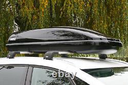 THULE Ocean 600 Car Roof Box in Gloss Black Finish 330 Litre Capacity Roofbox