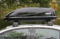 THULE Ocean 80 Car Roof Box Gloss Black Finish 320 Litre Capacity