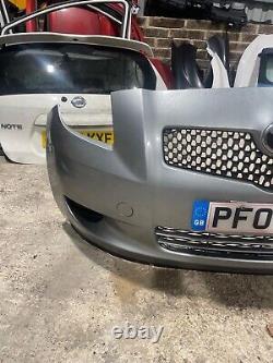 TOYOTA YARIS 2006 Grey Front Bumper