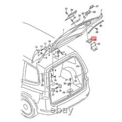 Tailgate Lock Actuator Boot Motor For VW Sharan Touareg Seat Alhambra 7P0827505M