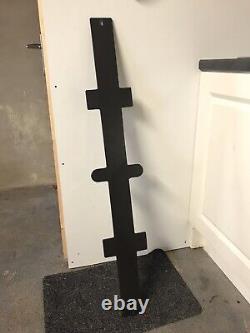 Taxi Sign Glass or Aluminium Roof Mount Bracket BMW MERC Satin Black