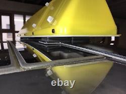 Taxi Sign Glass or Aluminium Roof Mount Bracket BMW MERC Satin Black