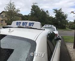 Taxi Sign Glass or Aluminium Roof Mount Bracket BMW MERC Satin Black