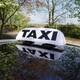 Taxi Sign For Glass Roof Vacuum Suction Mounted Illuminated Light Up 24