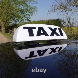 Taxi Sign for Glass Roof Vacuum Suction Mounted Illuminated Light Up 24