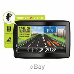 TomTom Via 135 Europa 45 Länder 5 XXL Bluetooth Handy Freisprechen WOW GPS Navi