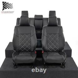 Toyota Hilux Invincible Front And Rear Seat Covers Leatherette (2016 On) 946 947