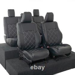 Toyota Hilux Invincible Front And Rear Seat Covers Leatherette (2016 On) 946 947