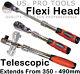 Us. Pro Tools 1/2 Dr 72t Tooth Flexi Head Flexible Extendable Ratchet Handle