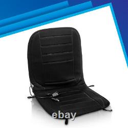 Universal 12V Car Seat Pad Cushion Cover Heating Heater Warm Heated Cold Winter