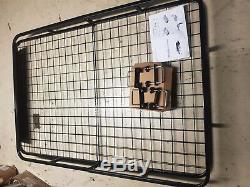 Universal Roof Basket Steel Cargo Luggage Tray Folding Carrier Rack 1.6M X 1M