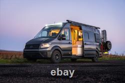VW Crafter 2018+ Driver Side Sliding Window With FLY SCREEN + Fitting Kit & Trim
