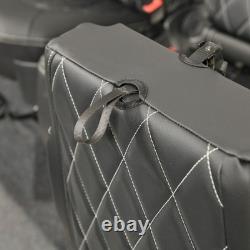 VW Crafter Front Seat Covers Leatherette with Embroidery (2017 Onwards) 958
