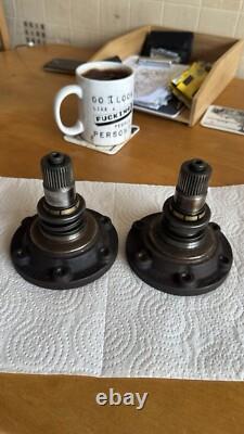 VW Golf 02A gearbox driveshaft flanges cups 100mm conversion 02A409355H