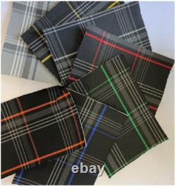 VW Golf GTi GT Tartan Upholstery Fabric Backed with Scrim Foam Colour Options