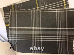 VW Golf GTi GT Tartan Upholstery Fabric Backed with Scrim Foam Colour Options
