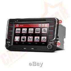 VW Golf MK5 MK6 Jetta 7 Car Stereo Radio DVD Sat Nav GPS Bluetooth OEM-Style UI