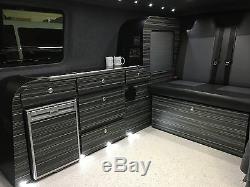VW T5 T6 Transporter curved campervan furniture unit interior cupboard smev 9222