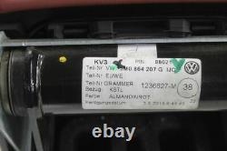 VW Tiguan 5N center console with armrest Almandin red 5N0864251B 5M0864207G