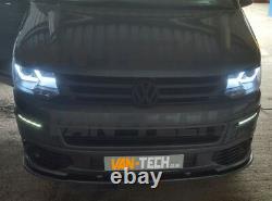 VW Transporter T5 T5.1 Drl Light Bar LED Headlights 2010 2015