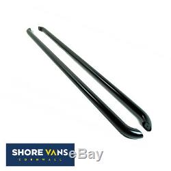 VW Transporter T5/T5.1/T6 Side Bars Sportline SWB Black QUALITY