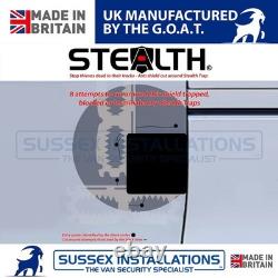 Van Security Shield For Ford Transit MK8 2014-On Right Side Door Brushed