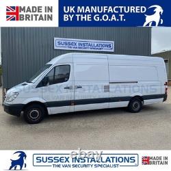 Van Security Shield For Mercedes Sprinter 2006-2018 Left Side Door Brushed