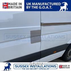 Van Security Shield For Mercedes Sprinter 2006-2018 Left Side Door Brushed