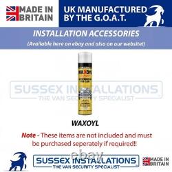 Van Security Shield For Mercedes Sprinter 2006-2018 Left Side Door Brushed