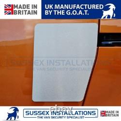 Van Shield Set For Ford Transit Custom MK1 2013-2023 Left + Rear Brushed