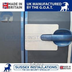 Van Shield Set For Ford Transit Custom MK1 2013-2023 Left + Rear Brushed