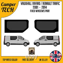 Vauxhall Vivaro 2001 14 FIXED Windows With Bonding Kit