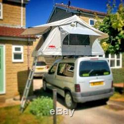 Ventura Deluxe 1.4 Roof Tent 3 Person Camping Overland Land Rover 4x4 Van Car T5
