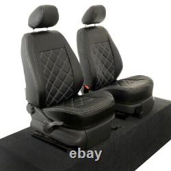Vw Caddy Front Seat Covers Leatherette Tailored (2004-2020) 890