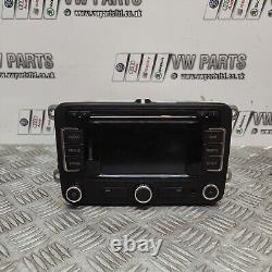 Vw Passat CC Seat Skoda Car Stereo Rns 315 CD Player Unit 3c0035279c 2008-2014